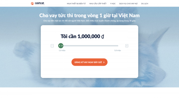 MoneyCat – Vay siêu tốc lên đến 5.000.000 VND